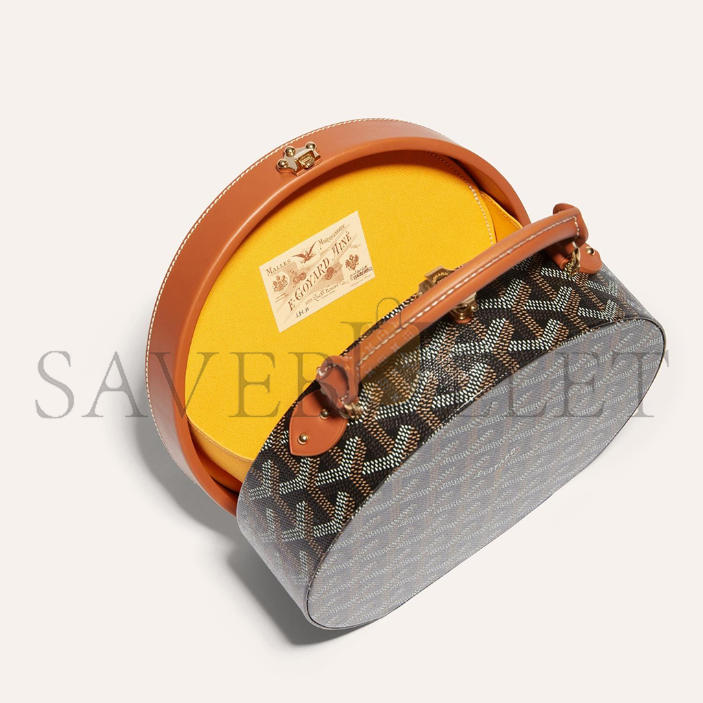 GOYARD THE ALTO HATBOX TRUNK BAG ALTOC2PMLTY01CL03O (18*16.5*7cm) GOYARD THE ALTO HATBOX TRUNK BAG ALTOC2PMLTY01CL03O (18*16.5*7cm)